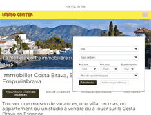 Tablet Screenshot of immocostabrava.com